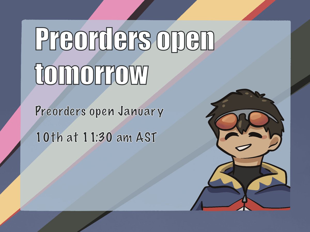 VoNfanzine's tweet image. Preorders open tomorrow at 11:30 am AST