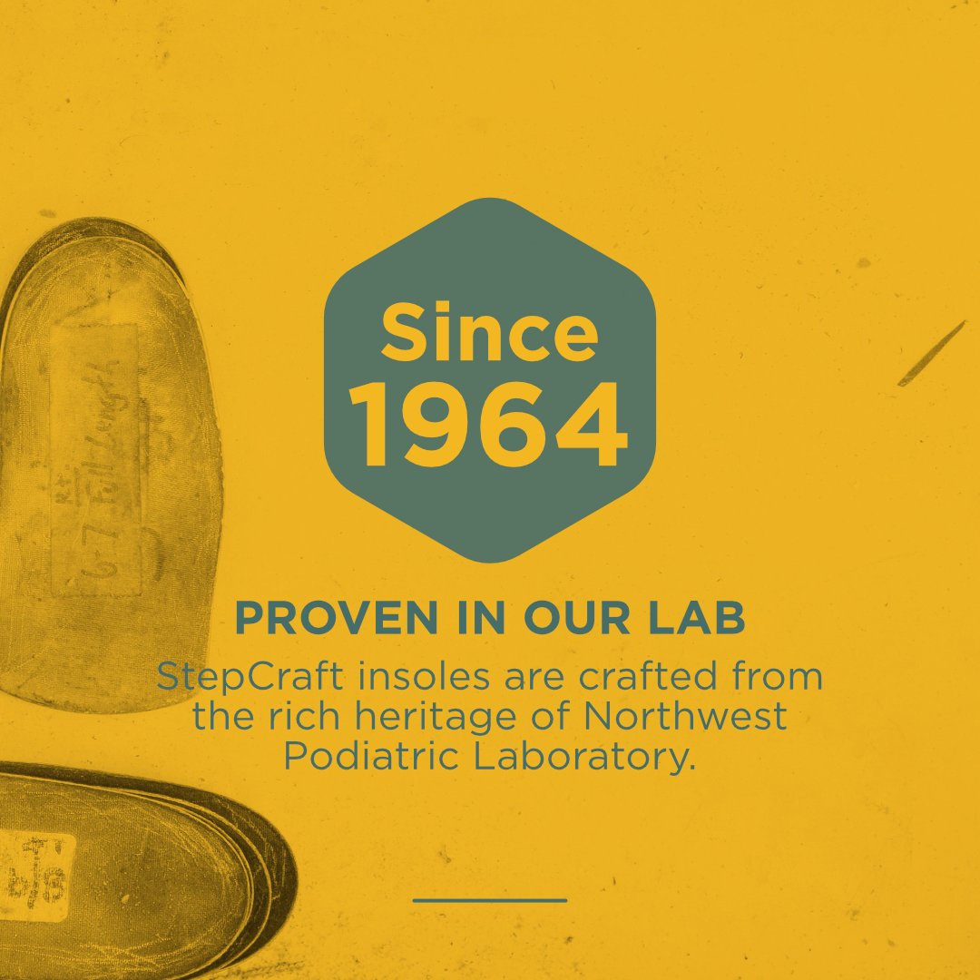 StepCraftinsole's tweet image. StepCraft premium insoles are built on the knowledge and experience we've gained crafting industry-leading custom foot orthotics since 1964.

@nwpodiatric is our foundation. Where do your insoles come from?

#stepcraft #stepcraftinsoles #nwpodiatric #insoles #podiatry