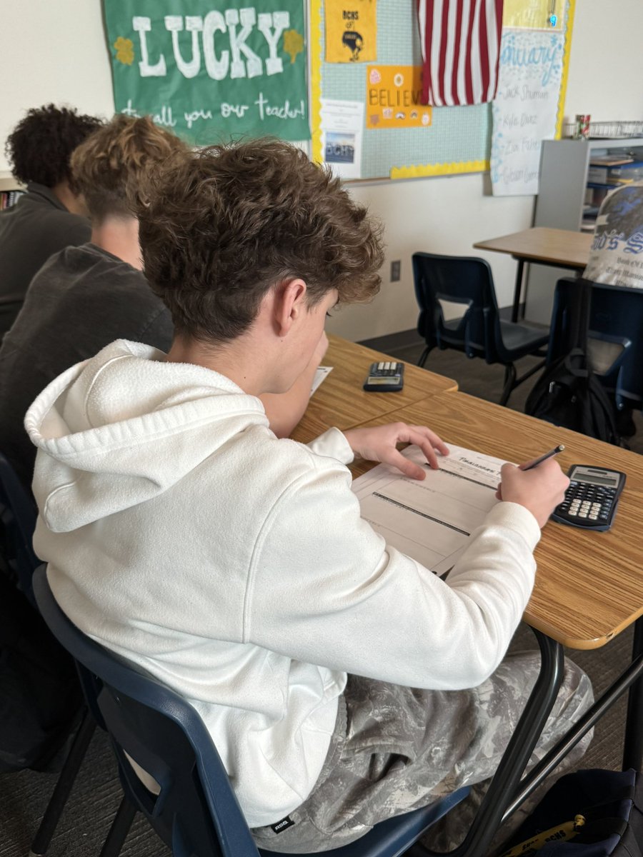 📐 Geometry Honors in action!
Students are applying the properties of parallelograms and using the coordinate plane to prove when a quadrilateral is truly a parallelogram—building precision, logic, and confidence one proof at a time.
#bchs41 #EaglePride #MathInAction #Geometry