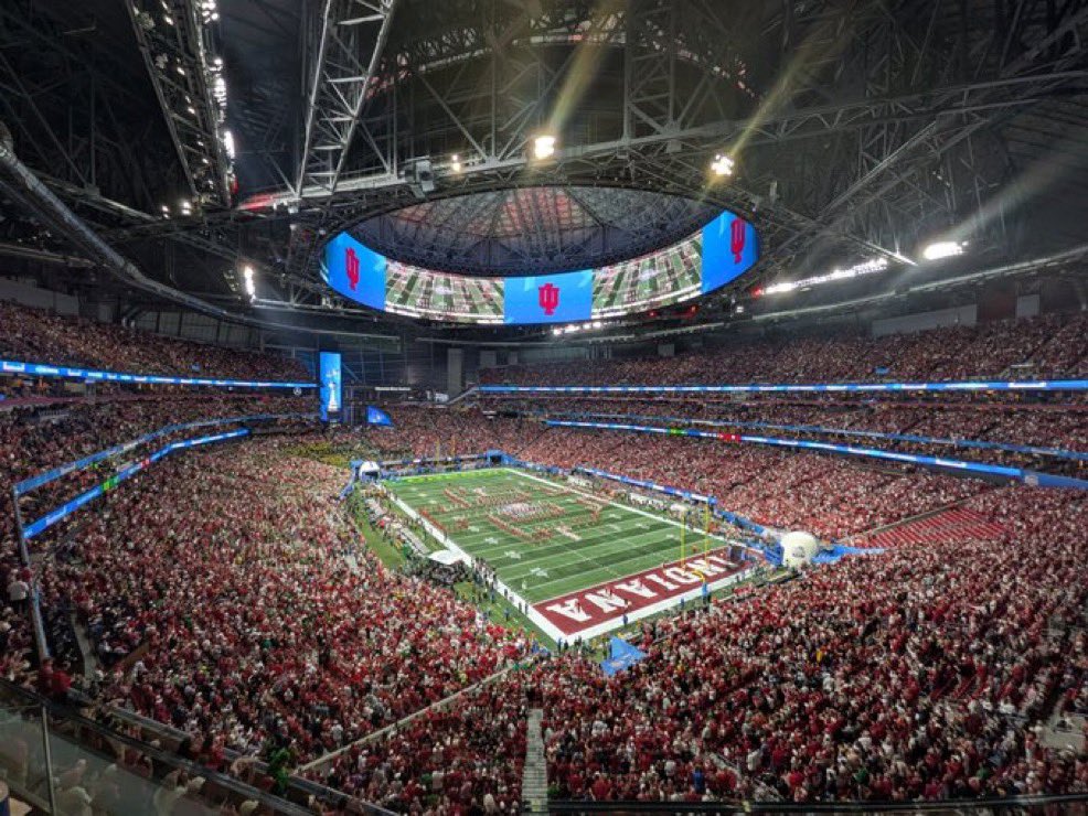 Pick6PackFB's tweet image. It's an Indiana home game