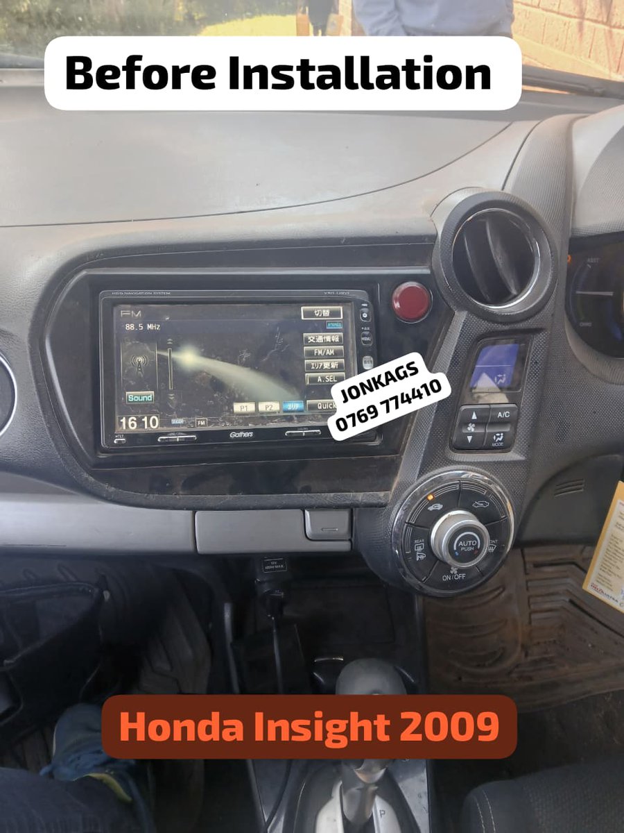 jonniejonte's tweet photo. Honda Insight 2009 Android Upgrade 
Call us on 0769 774410 Safaricom https://t.co/7anUWKfOID