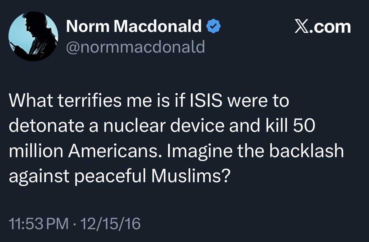 Imagine the backlash against peaceful Tren de Aragua members.