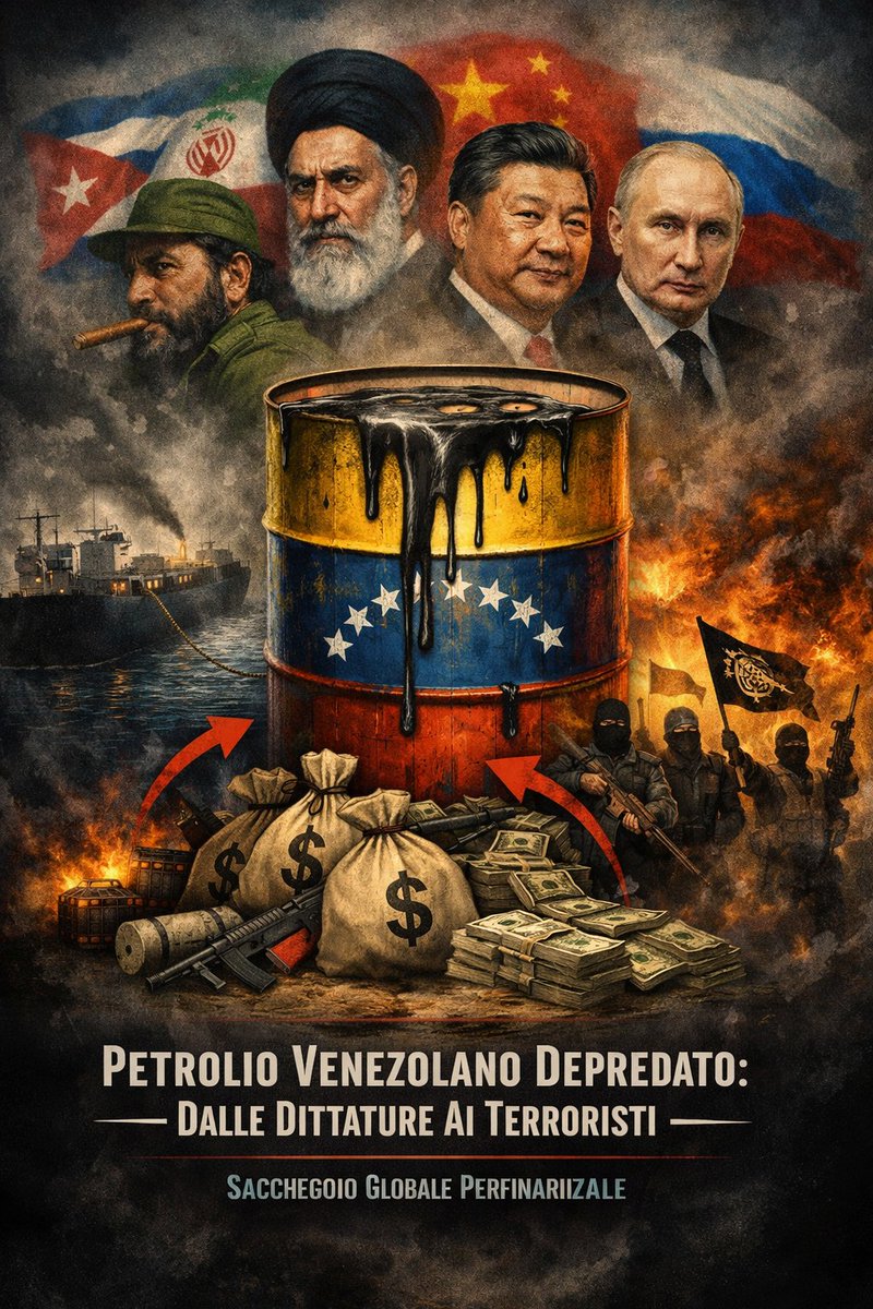 Veleno_Q_B's tweet photo. Quando informazione e controinformazione finiscono per difendere il saccheggio

Analisi critica delle narrazioni mediatiche sul petrolio venezuelano

L’analisi dei documenti ONU, delle sanzioni OFAC e dei dati sul traffico petrolifero venezuelano porta a una conclusione scomoda: la narrazione dominante – sia mainstream sia controinformativa – non solo ha fallito nel raccontare ciò che è realmente accaduto in Venezuela, ma ha spesso contribuito indirettamente a legittimare il traffico illegale di petrolio.

https://t.co/x6MIY7oq4R

#Venezuela #PetrolioVenezuelano #GeopoliticaEnergetica #TrafficoPetrolifero #CommercioIllegale #ShadowFleet #EvasioneSanzioni #SanzioniInternazionali #OFAC #NazioniUnite #PDVSA #SicurezzaEnergetica #RisorseStrategiche #Multipolarismo #StatiUniti #DonaldTrump #Cuba #Iran #Cina #Russia #MedioOriente #ArabiaSaudita #OilBackedLoans #DebitoPetrolifero #EconomiaVenezuela #CrisiVenezuela #FinanzaInternazionale #Disinformazione #Controinformazione #PropagandaMediatica #ManipolazioneInformativa #GuerraEconomica #PotereEnergetico