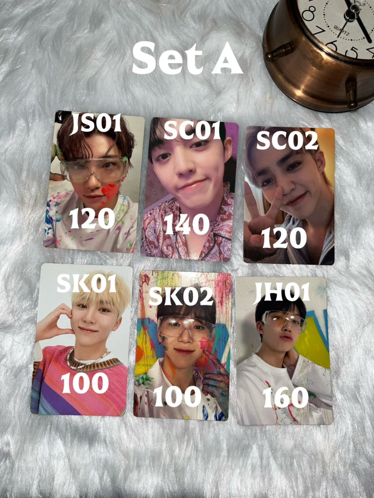 eriyah_boo's tweet photo. seventeen official photocards — all in good condition

scoups, jeonghan, joshua, jun, seungkwan, dino, vocal team

— ₱ + pf &amp; sf 
       💵 : maya/gcash
       dop : 3 days 
“mine + item code” (mine JS01 + SC03)

SET A + SET B to claim https://t.co/U6vTnQxnTO