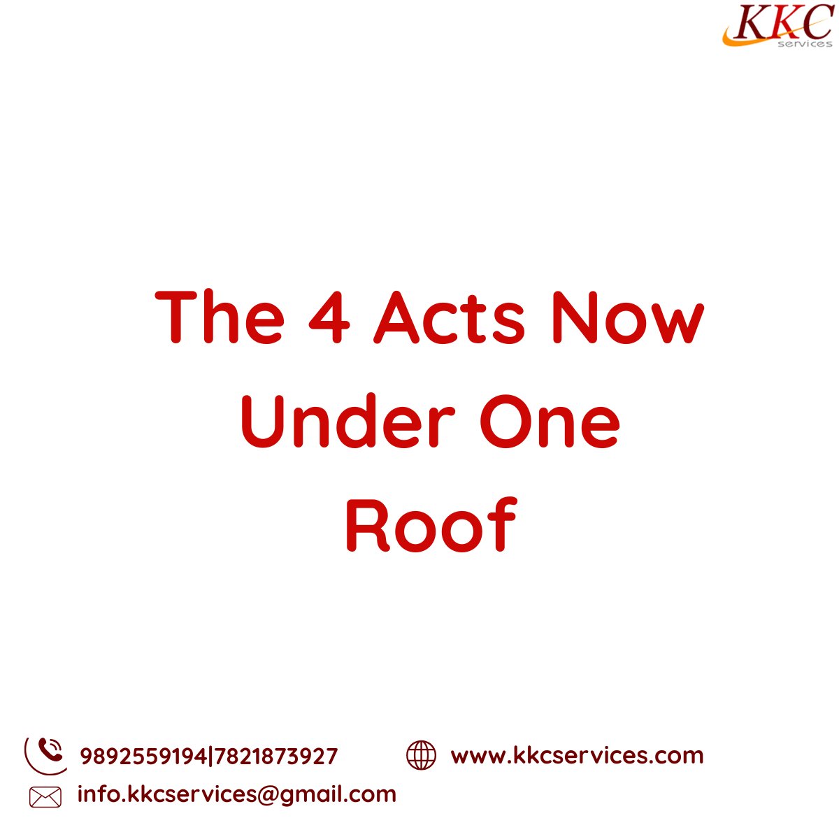 KKC_Services's tweet photo. Managing 4 wage laws with 4 different definitions of “wages” was a compliance nightmare 🤯

That’s why the Code on Wages, 2019 merged:
1️⃣ Payment of Wages Act, 1936
2️⃣ Minimum Wages Act, 1948
3️⃣ Payment of Bonus Act, 1965
4️⃣ Equal Remuneration Act, 1976 https://t.co/JjAttJKekw