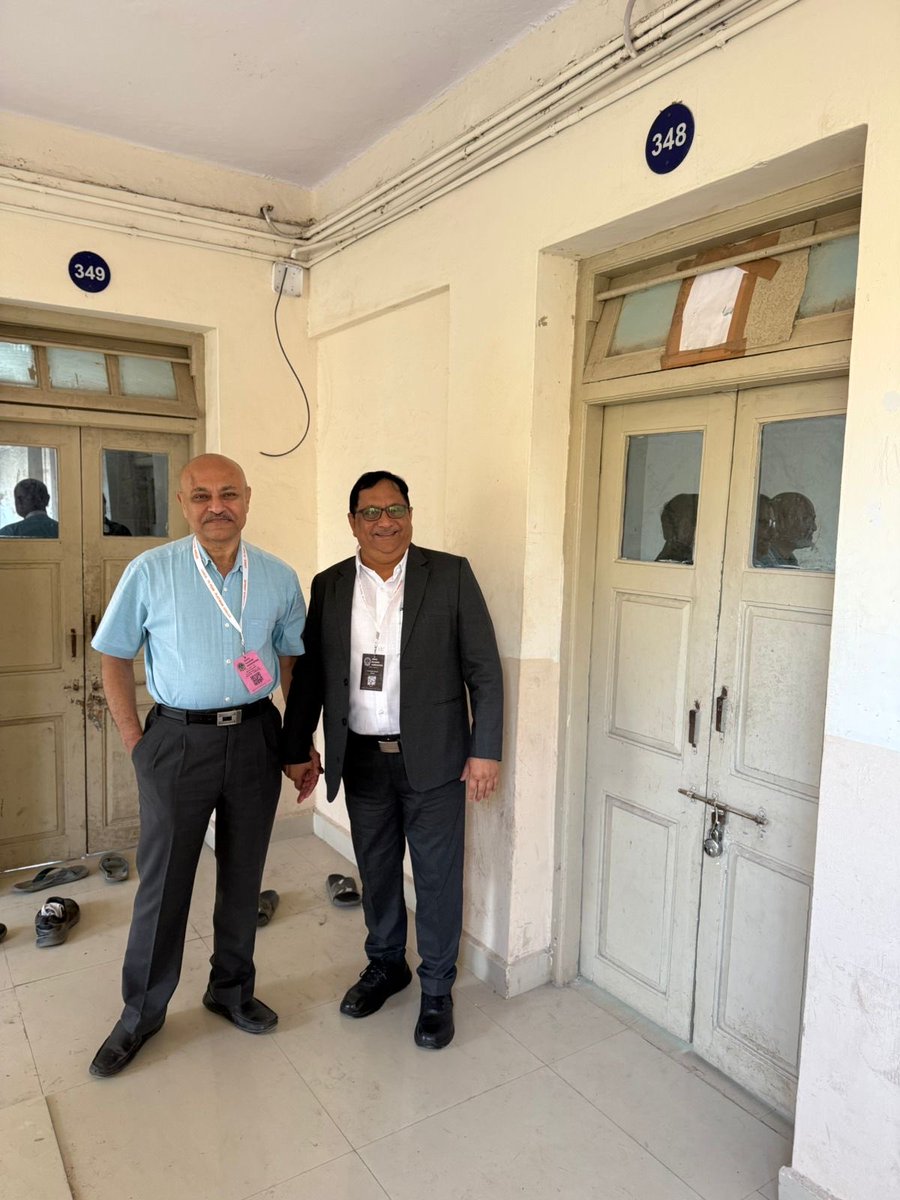 KiritkrJPatel's tweet photo. It was deeply nostalgic to stand once again before my old hostel building of my college. As I walked through its corridors, long forgotten memories came rushing back, as if time had gently unfolded its pages for me. I had lived in this hostel during the final year of my college life, just before leaving Morbi to begin a new journey. Every wall seemed to speak to me, every window and door appeared to welcome me back, carrying echoes of those unforgettable days. It felt as though the hostel itself was embracing me, reminding me of the dreams, friendships, and moments that shaped who I am today.
