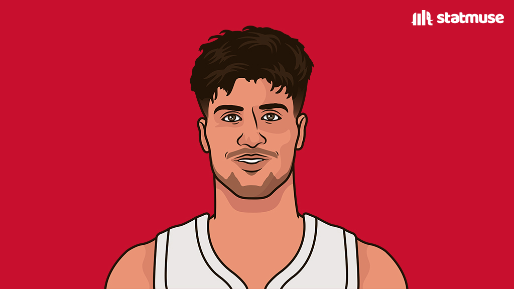 StatMuse tweet media