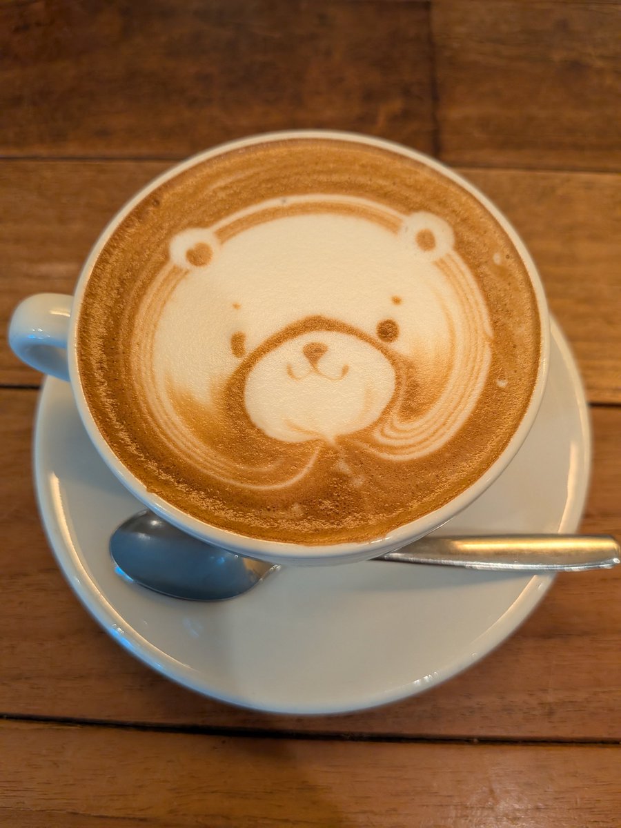 shukaikido's tweet photo. カフェクレマさんのラテアート
#cafecrema https://t.co/pVStEIudje
