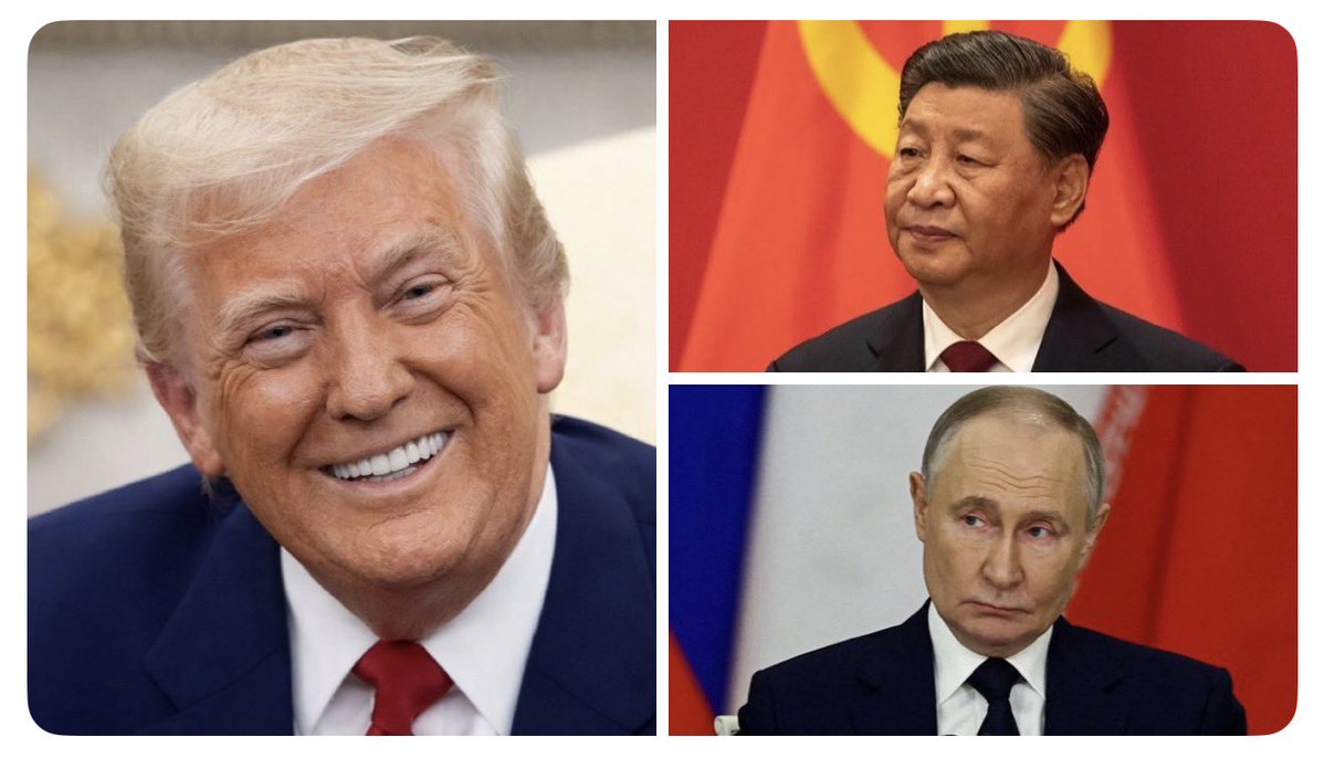 shanaka86's tweet image. “China can buy all the oil they want from us.”

Seven words. The de-dollarization thesis just died.

Trump to oil executives Friday: Russia and China can purchase Venezuelan crude. But they purchase it through American firms. In American dollars. Under American terms.

Three…
