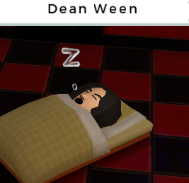 did dean ween on tomodachi an he sleeping