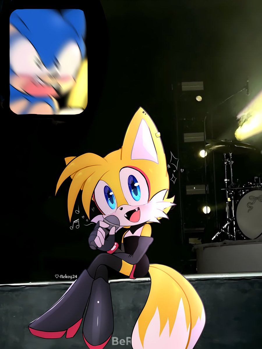 sontailsreddit's tweet image. Puede que algunos ya lo hayan visto antes, pero es una obra tan hermosa que merece verse de nuevo. 💖
Tails está cantando con todo su corazón para su novio, y Sonic queda completamente atrapado en el momento, perdido en las dulces notas de Tails. 🎶✨
Arte de NekitoGame67025,…