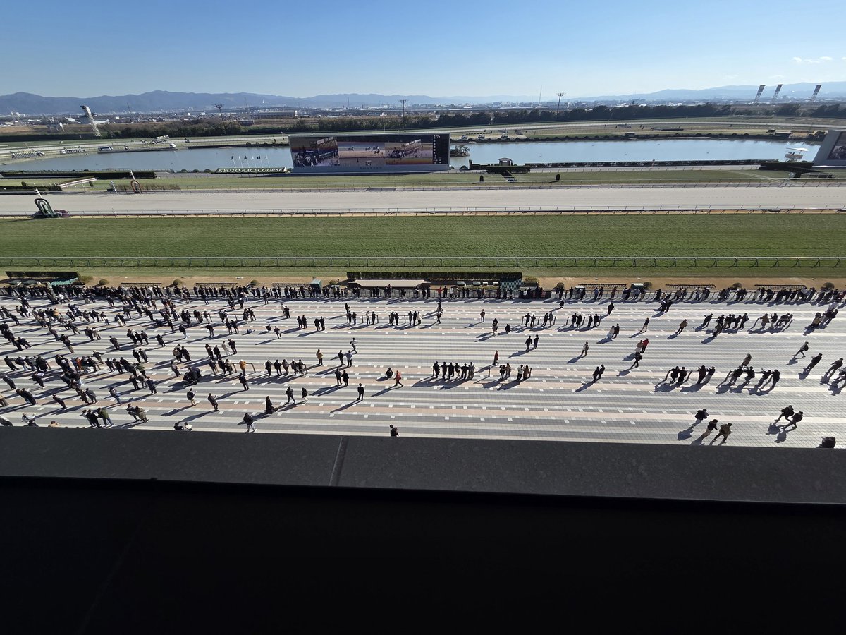 ryo_02jfk's tweet photo. 京都競馬場天気良い
上は風冷たい https://t.co/TRfXVt5mRI