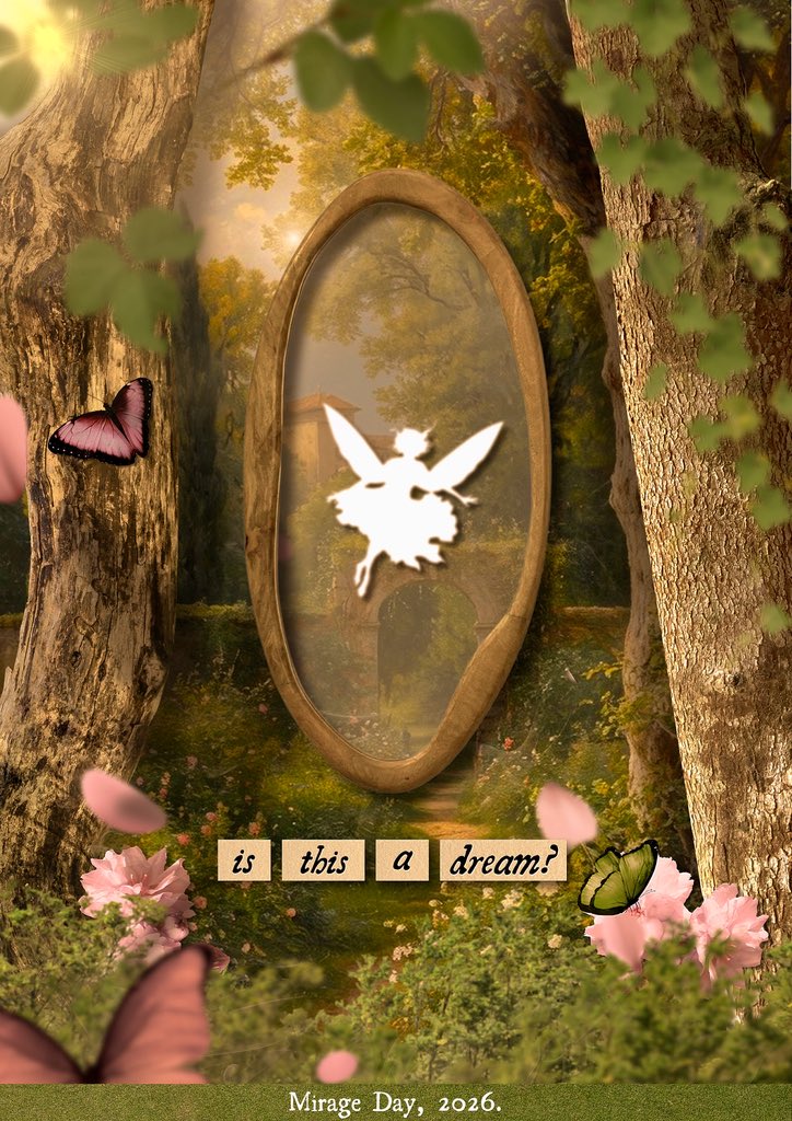 TheMirageDay's tweet image. “ 𝖸𝗈𝗎’𝗏𝖾 𝗐𝗈𝗄𝖾𝗇 𝗎𝗉, 𝖻𝗎𝗍 𝗍𝗁𝖾 𝖽𝗋𝖾𝖺𝗆 𝗇𝖾𝗏𝖾𝗋 𝗋𝖾𝖺𝗅𝗅𝗒 𝗅𝖾𝖿𝗍.”
A presence waits just beyond the waking mind. Follow it and see where it takes you.