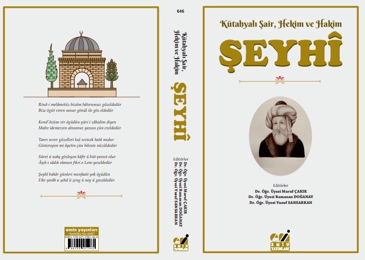 ilahiyatdpu's tweet photo. Kütahya’nın önemli simalarından Şeyhî’yi konu alan “Kütahyalı Şair, Hekim ve Hakîm Şeyhî” adlı eser, Emin Yayınları tarafından yayımlandı. Alanında başvuru eseri niteliği taşıyan bu çalışma, Şeyhî’nin ilmî, edebî ve kültürel mirasını çok yönlü bir yaklaşımla ele almaktadır. https://t.co/idUIHE88VL