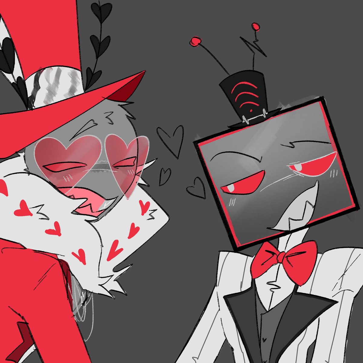 i didn't even TRY bruh i just wanted to test a new coloring meathod
#hazbinhotel #StaticMoth #VoxVal