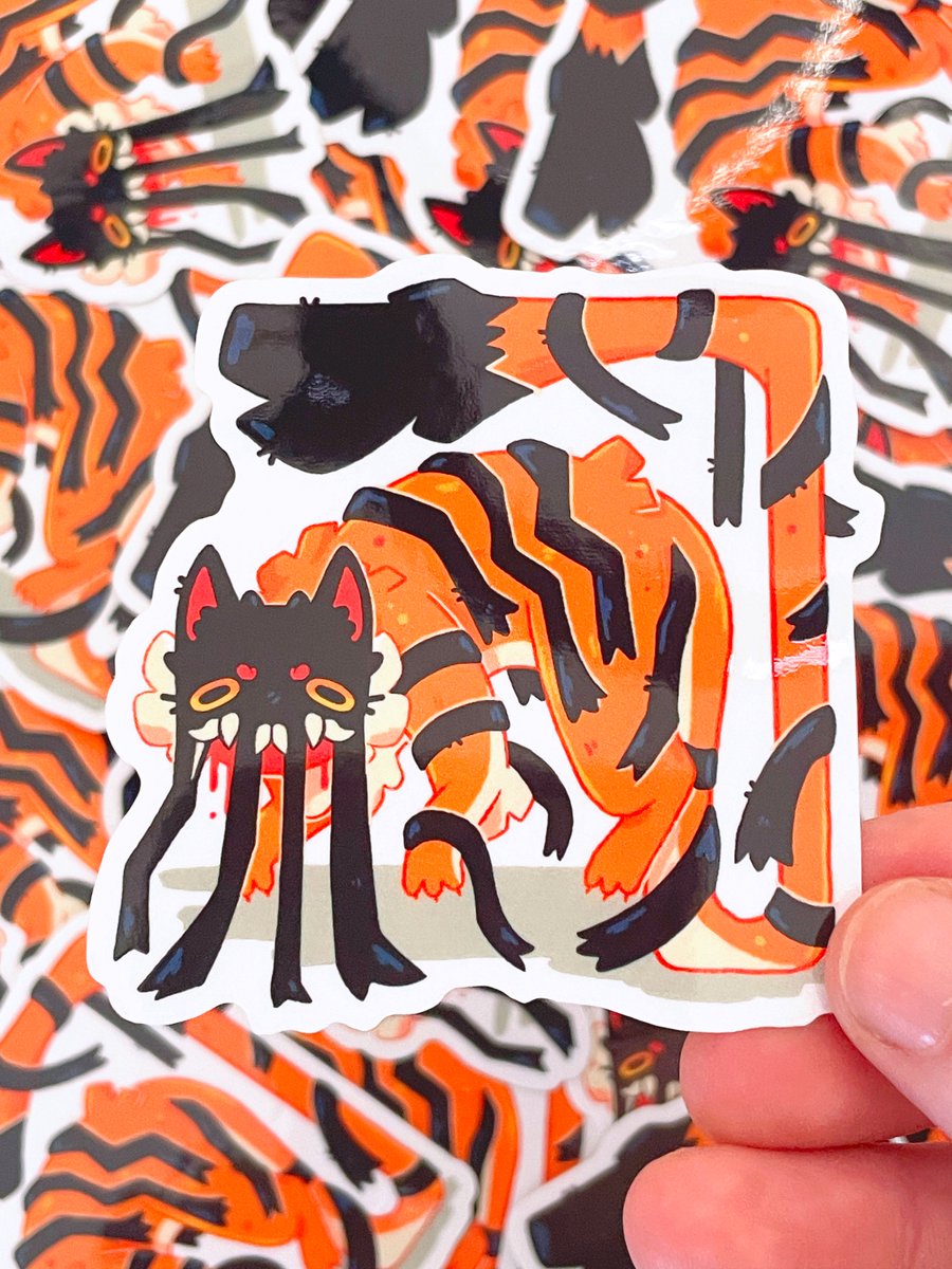 Zopwater's tweet photo. Some new stickers available on etsy! https://t.co/UQv3empBmY

#artshop #cutestickers #tigerstickers #tiger https://t.co/e0vMsyUbuH