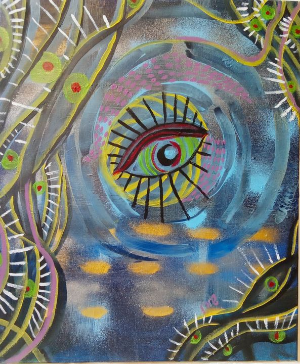 ShabaArt's tweet photo. Art of the Day! "spirit 7". Buy at: https://t.co/iHOEW8RrMV https://t.co/A17EMyCWP2