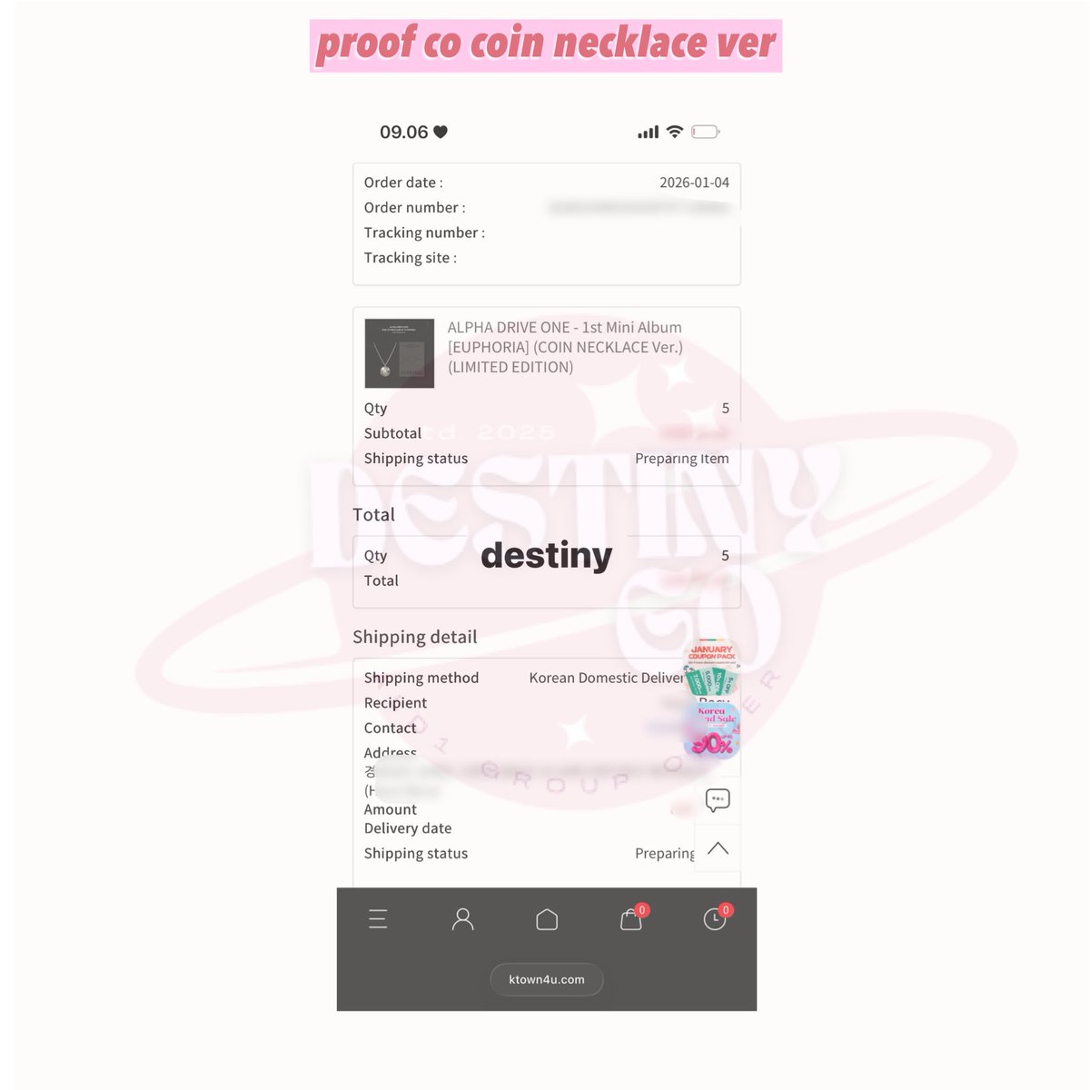 Destiny GO — ALD1 & CORTIS INA GO tweet media
