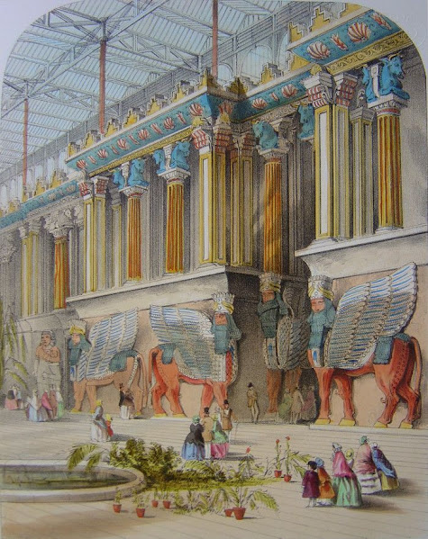 The Assyrian Exhibit at the Crystal Palace in London