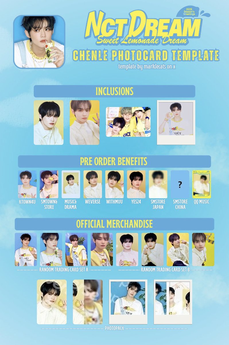 Switch101204's tweet photo. nctdream ドリム シーグリ 2026 season's greetings 交換 店舗特典 トレカ

譲 ktown4u      マーク ロンジュン ジェノ ヘチャン ジェミン チソン
　ポロライド　ジェミン
求 チョンロ（ktown4u以外とポラロイド）

郵送又での交換希望📮
お気軽にお声掛けください！ https://t.co/TGEcCy20RX