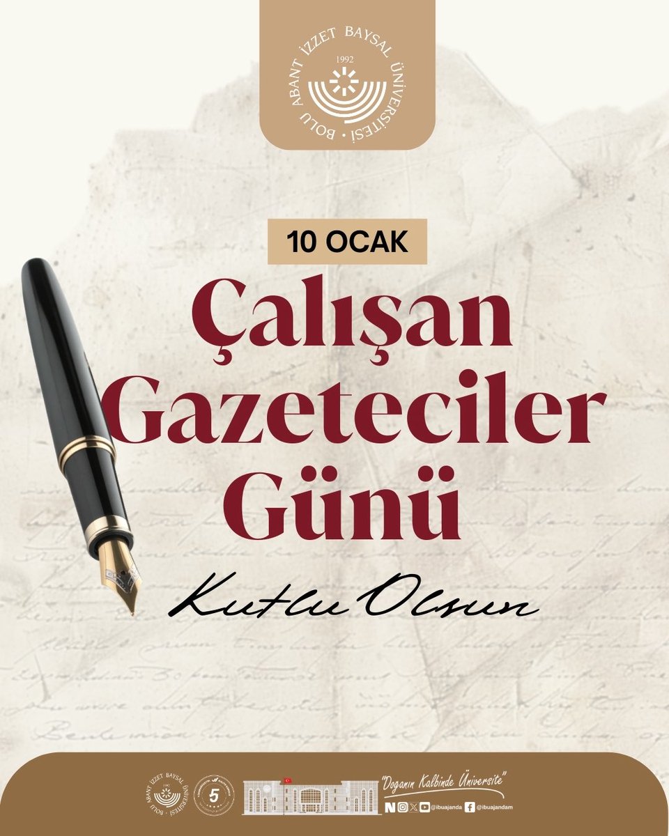 Bolu Abant İzzet Baysal Üniversitesi tweet media