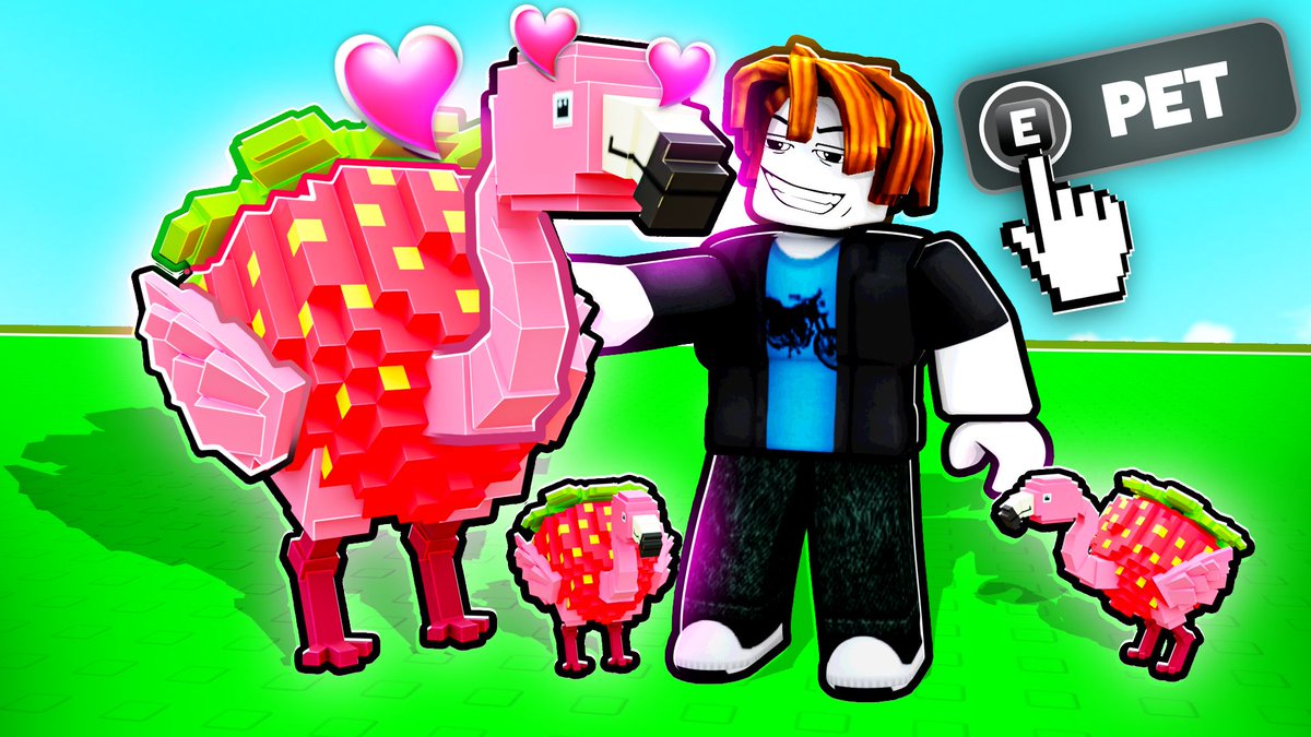 A recent *HIGH CTR* thumbnail that I designed 🤩

Need high quality/high CTR designs for your game? 📈🚀

HMU on discord 👉 yesmakxx

Likes 💞 &amp; Retweets 🔁 are highly appreciated!

#Roblox #RobloxDev #RobloxGFX #RobloxArt #GFX