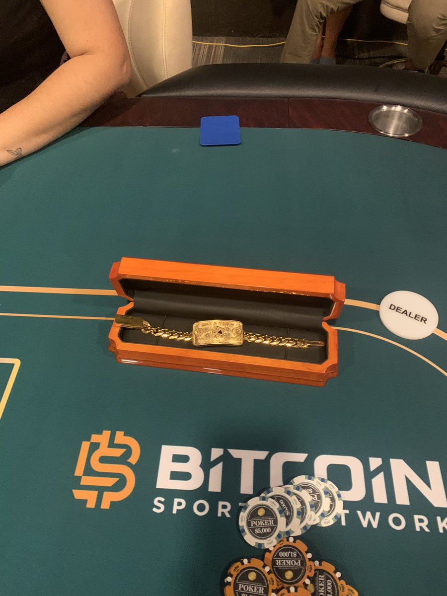 Nothing like a Bitcoin poker tournament on earth. Thank you @ColonialCasino  for the amazing support of this event at @MaxAndStacyGolf