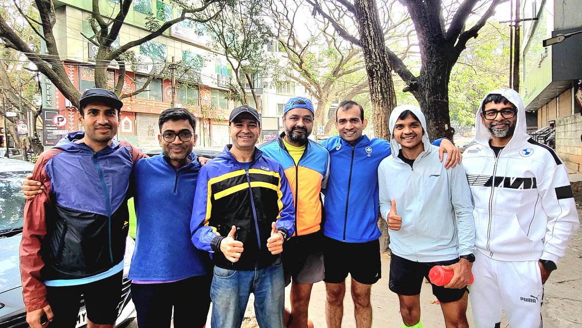 Runningrathod26's tweet photo. #Joyofrunning  #StrongerTogether https://t.co/0ImOLI6cRV