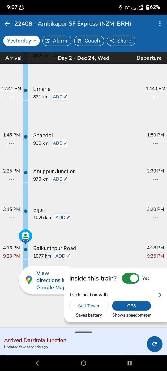 MayankGuptaBkp's tweet photo. @RailMinIndia @AshwiniVaishnaw सर पहले ट्रेन की टाइमिंग सही कर दीजिए, 5- 5 घंटे ट्रेन लेट चल रही है क्या आम जनता के समय की कीमत नहीं है?? निवेदन है कृपया पहले टाइमिंग सही कीजिए https://t.co/suztoAEBpl