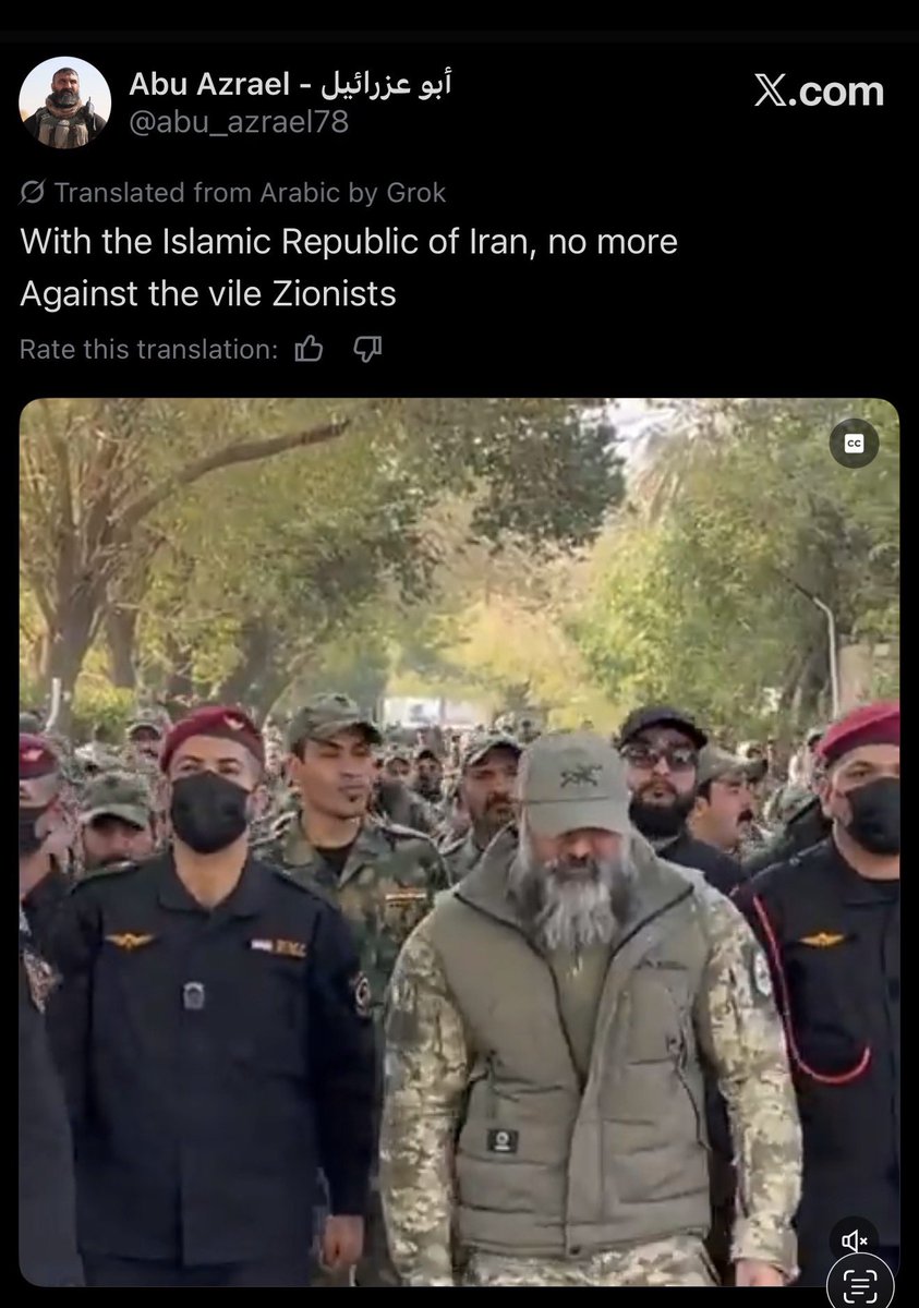 SKYRIDER4538's tweet photo. @marcorubio SOS 

Secretary Rubio …. The time is now. 🙏🏻
They are now getting help from Iraqi mercenaries to slaughter Iranians. 

They are sniping people. 

#جاويدشاه‌ https://t.co/jfw4ubailB