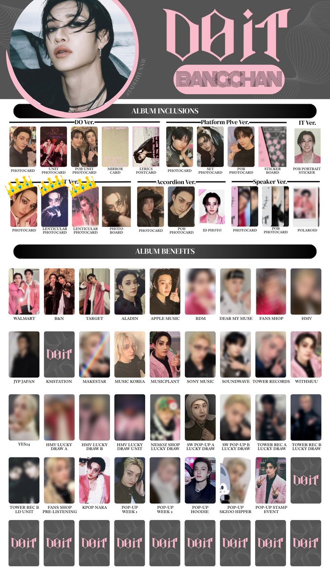 StrayKids Do it 通常盤 トレカ レンチキュラー 交換 譲 画像1枚目