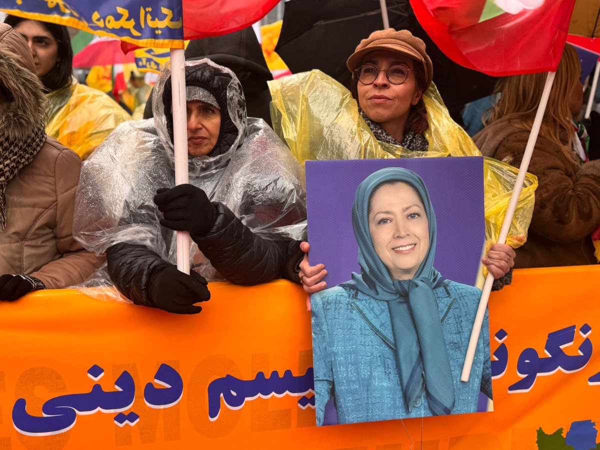 boghche's tweet photo. Reply to 
@Maryam_Rajavi 
Maryam Rajavi’s tweet salutes the heroic makers of the uprising in Tehran, Mashhad, and many other rebellious cities across a risen Iran:

“Salutations to the courageous people and rebellious youth who, on the twelfth night of the uprising across Iran, deprived the clerical regime and its criminal leaders of sleep, targeting centers of repression and plunder, and the symbols of execution and massacre with their righteous anger.

Salutations to the proud martyrs of Thursday night—the rebellious youth who have played, and continue to play, an irreplaceable role in advancing the people’s uprising and removing the obstacles before it.

Salutations to rebellious Tehran, heroic Mashhad, and the risen cities of Isfahan, Kermanshah, Tabriz, Urmia, Qazvin, and Bandar Abbas, who, with the chants ‘This year is the year of blood—Seyed Ali will be overthrown’ and ‘Death to the oppressor, whether Shah or Supreme Leader,’ insist on the continuation and persistence of the uprising until overthrow.”

#NationwideUprising
#No2ShahNo2Mullahs 
#IranRevolution2026