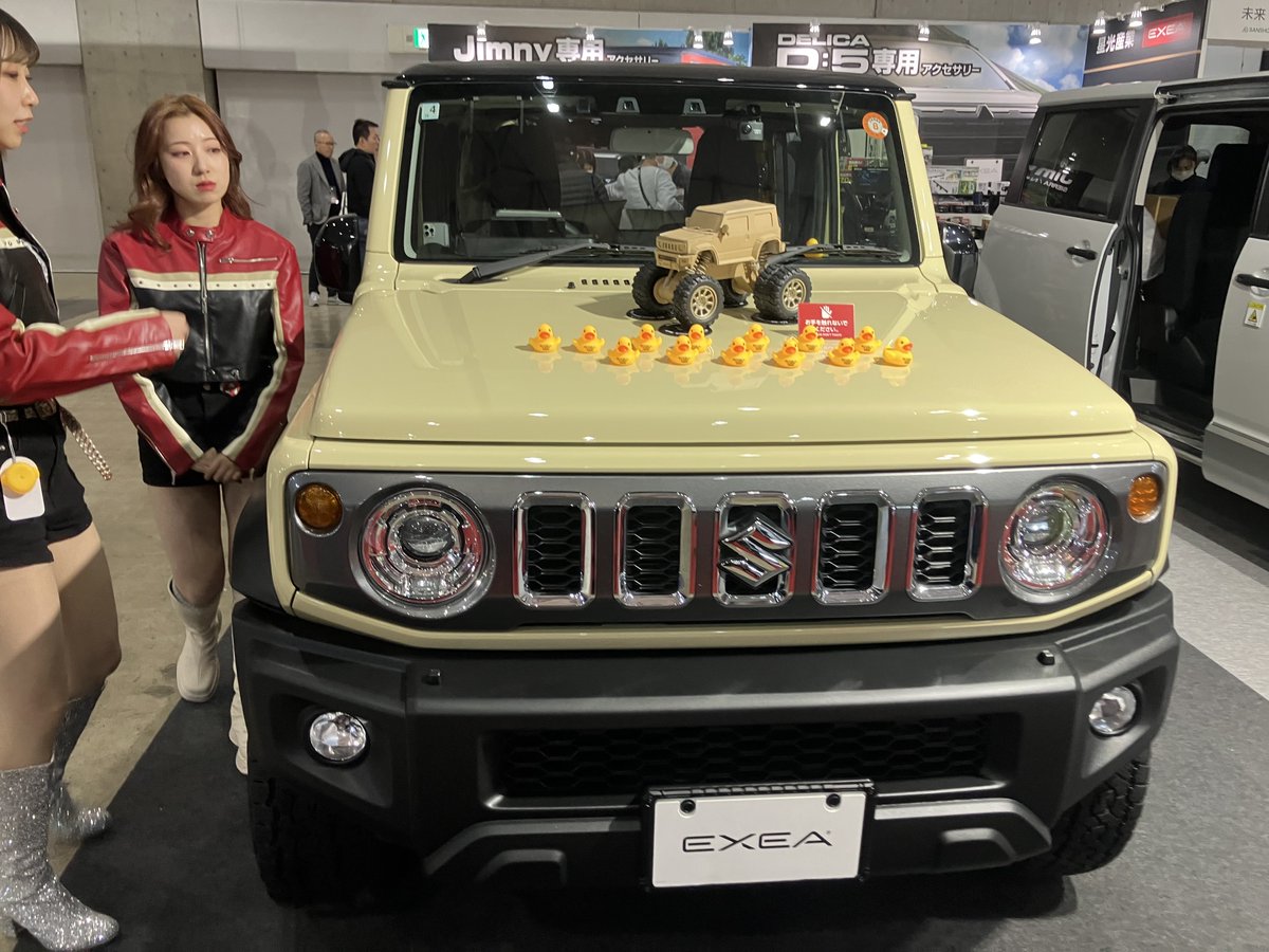 JimProTAKEAUTO's tweet photo. 昨日から激熱過ぎる車の祭典「東京オートサロン2026」
へ視察に行っております！！
社長単独なのでお店は通常営業しております✨

#tokyoautosalon2026  
@tokyoautosalon 

現地から写真を送ってもらったので早速投稿しております🔥 https://t.co/MeLvgUGSeL