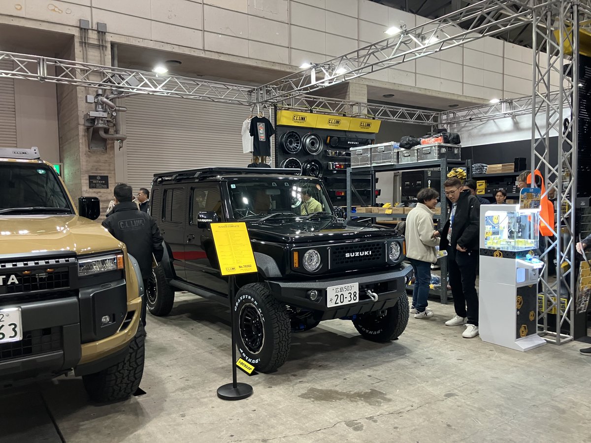 JimProTAKEAUTO's tweet photo. 昨日から激熱過ぎる車の祭典「東京オートサロン2026」
へ視察に行っております！！
社長単独なのでお店は通常営業しております✨

#tokyoautosalon2026  
@tokyoautosalon 

現地から写真を送ってもらったので早速投稿しております🔥 https://t.co/MeLvgUGSeL