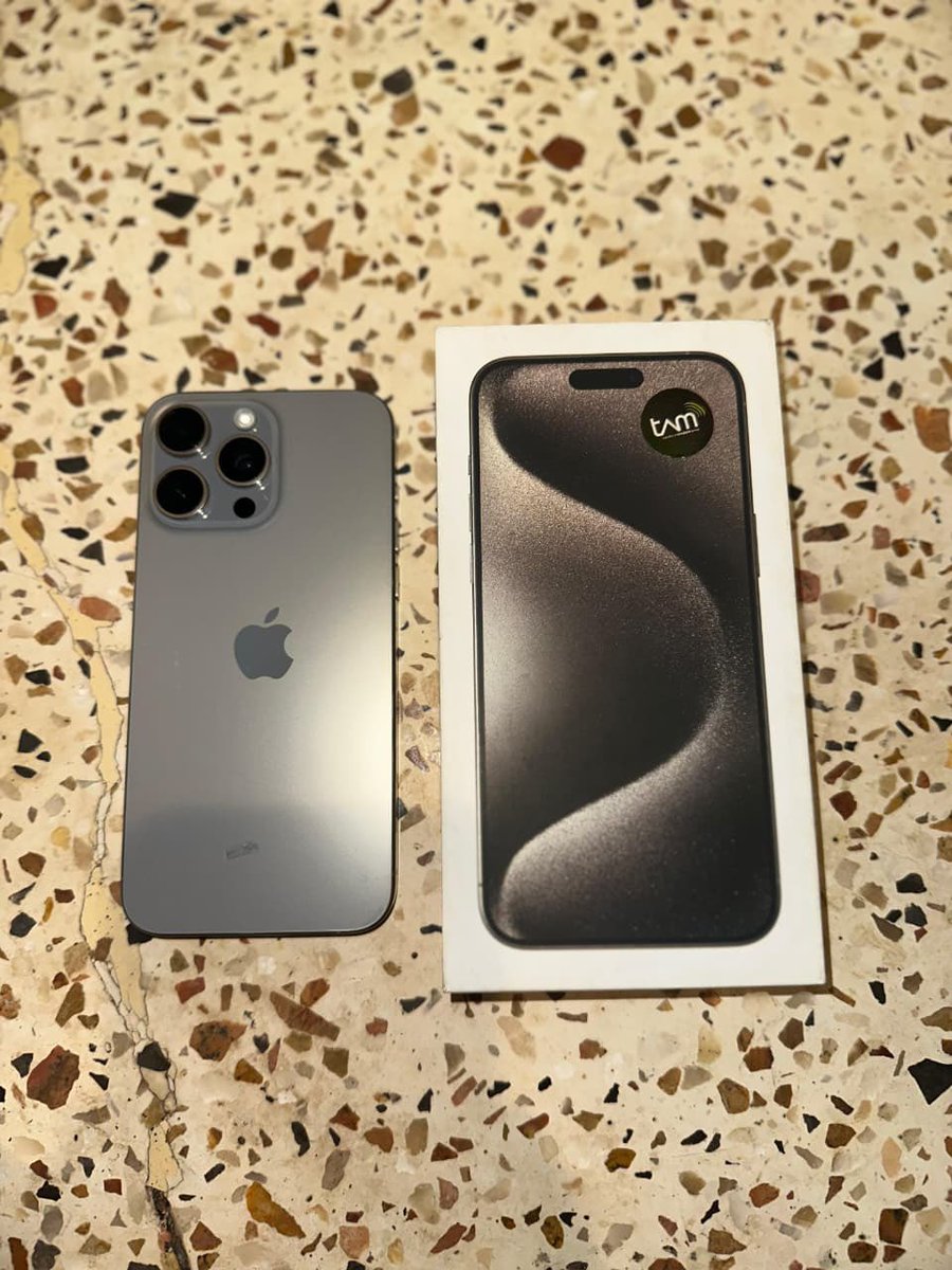koosongg_'s tweet photo. WTS WTS Iphone 15 Pro Max
256 gb
iBox pa/a
Bh 82 % ori

Minat DM https://t.co/vqyKqfQPg8