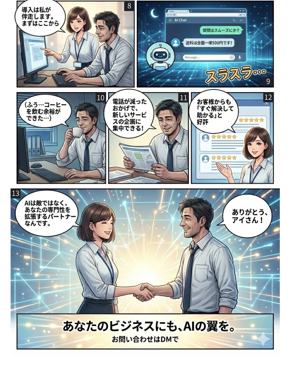 kenzproject_jp's tweet photo. AIの真価は自動化！カスタマーサービスの繰り返し作業をチャトボットに置き換えましょう。
お問い合わせはDMで。
#チャットボット　#業務改善　#自動化　#カスタマーサービス https://t.co/kzxM138147