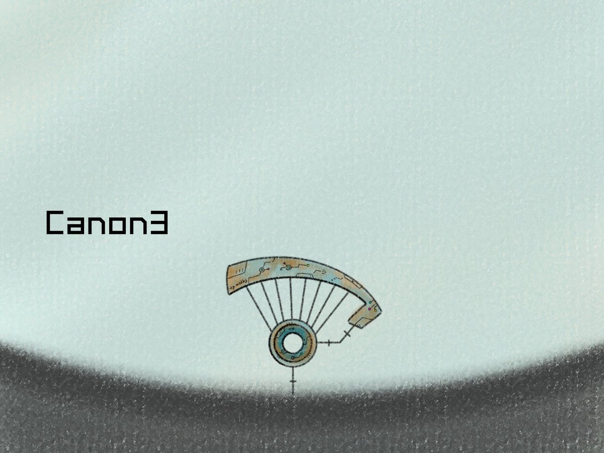 Canon3のイメージ⚗️
新しいモチーフは弦楽器🪉