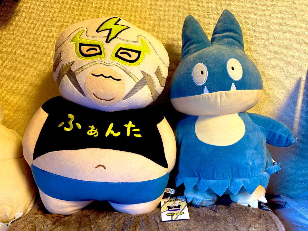 fftakaken's tweet photo. デブファン太ぬいぐるみ届いたー！
ボリュームやばすぎる😁かわいい https://t.co/i2ie4Cnit8