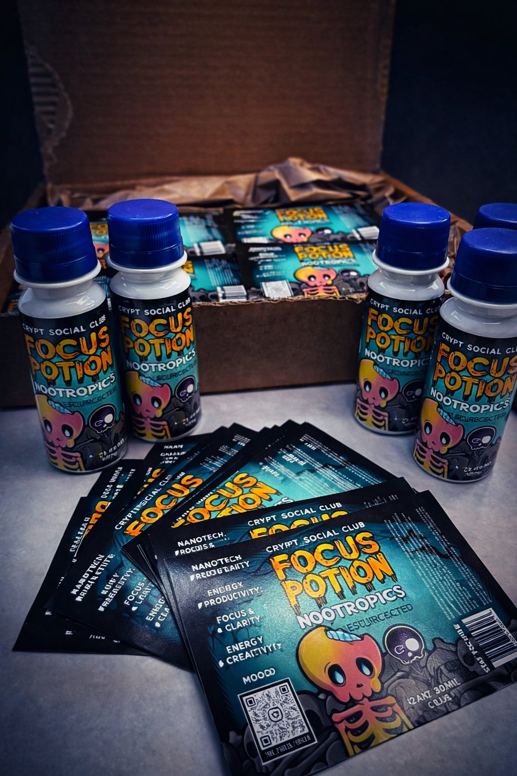 Resurrected Focus Potion - 6 Pack