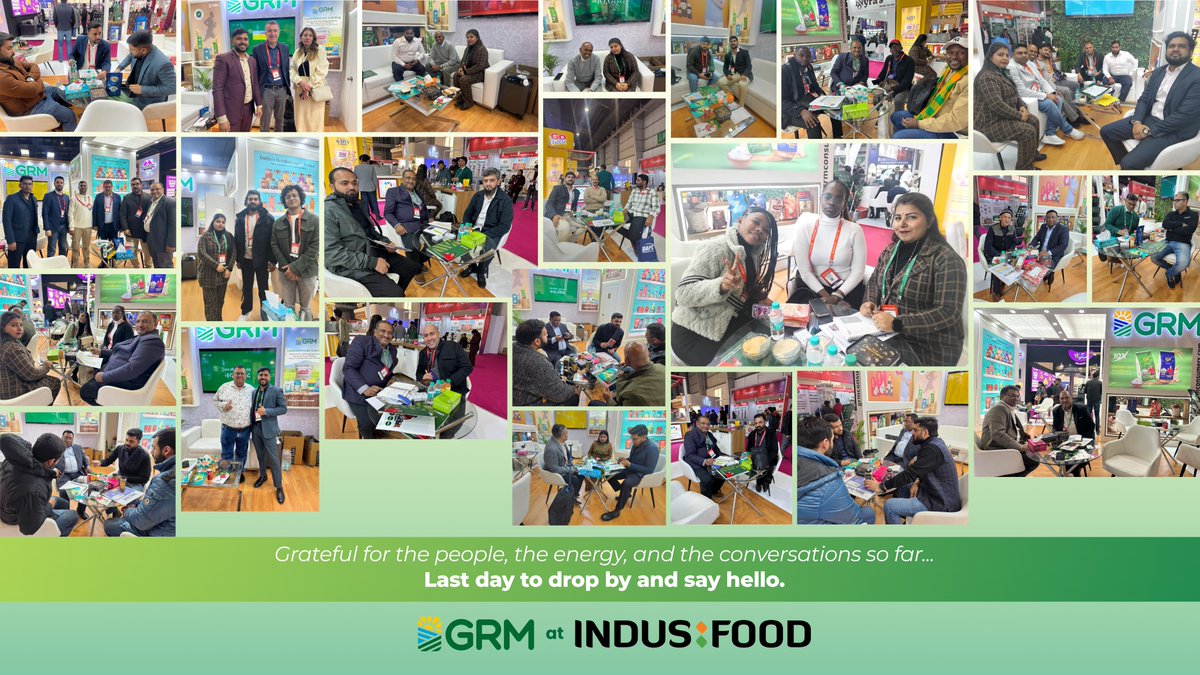 So many faces. So many conversations.
Each visit has made this experience what it is.
If you’re at <a href="/indusfoodshow/">Indusfood</a>  today, come be part of the story before it wraps up!

Hall No. 15 | Stall ZA09
India Exposition Mart, NCR, New Delhi
