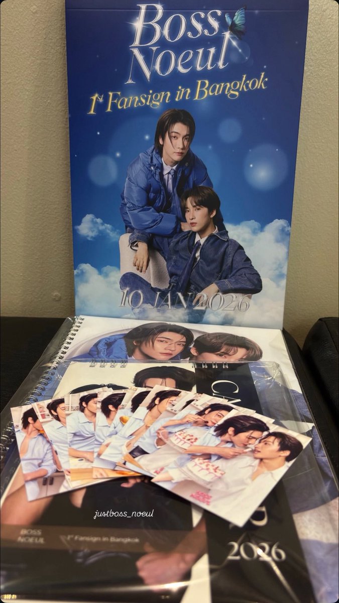 The photobook, love it 🥹💙 BossNoeul First Sign BKK