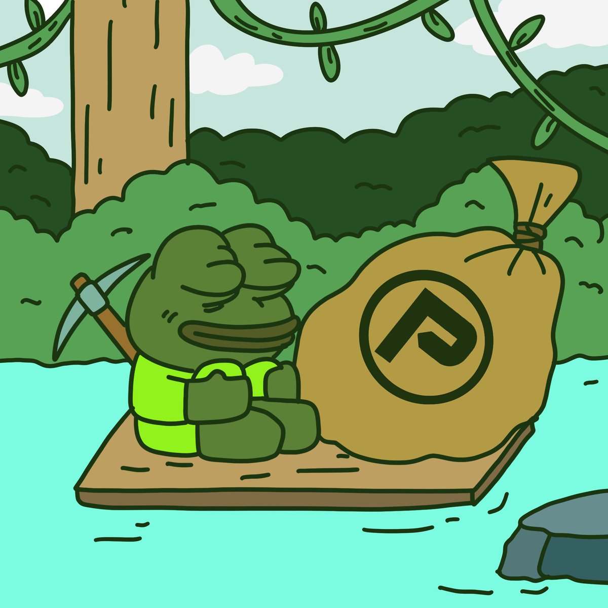 pepenode_io's tweet image. This is the ULTIMATE meditation. 🔥

Pickaxe. ✅ $PEPENODE. ✅ Bliss? ✅✅✅

pepenode.io