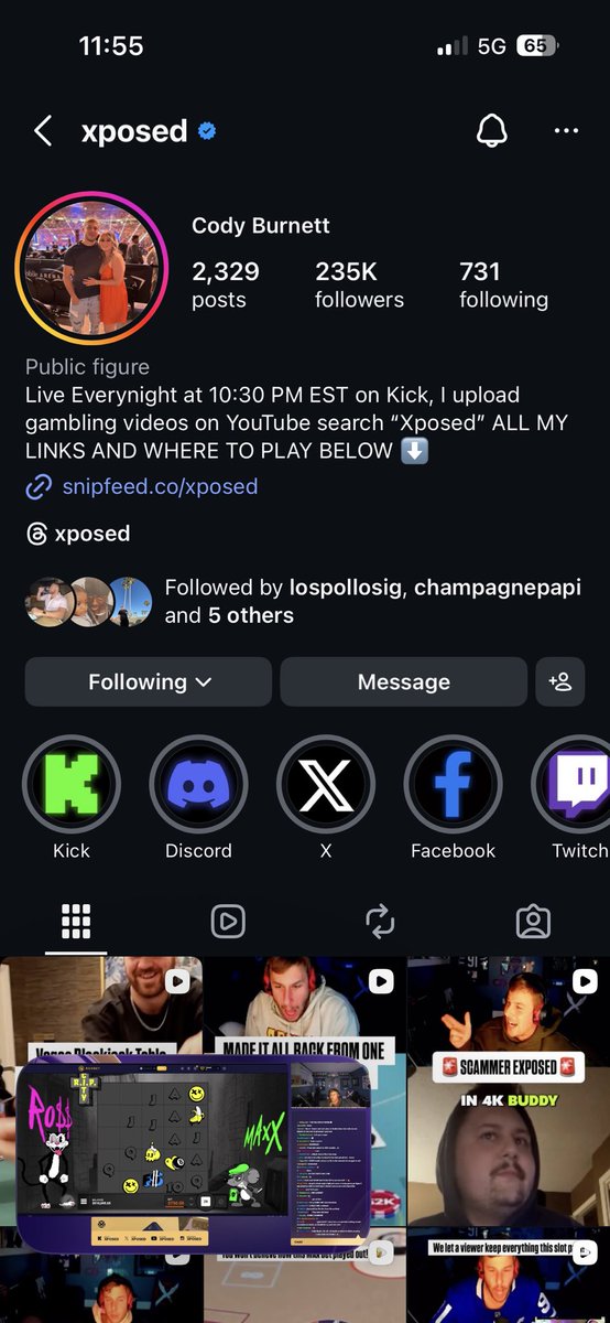 HailtheDale97's tweet photo. @Xposed been following for years bud! Thank you for all you do! Roo: Joshrlowery https://t.co/V2leHqKCBC