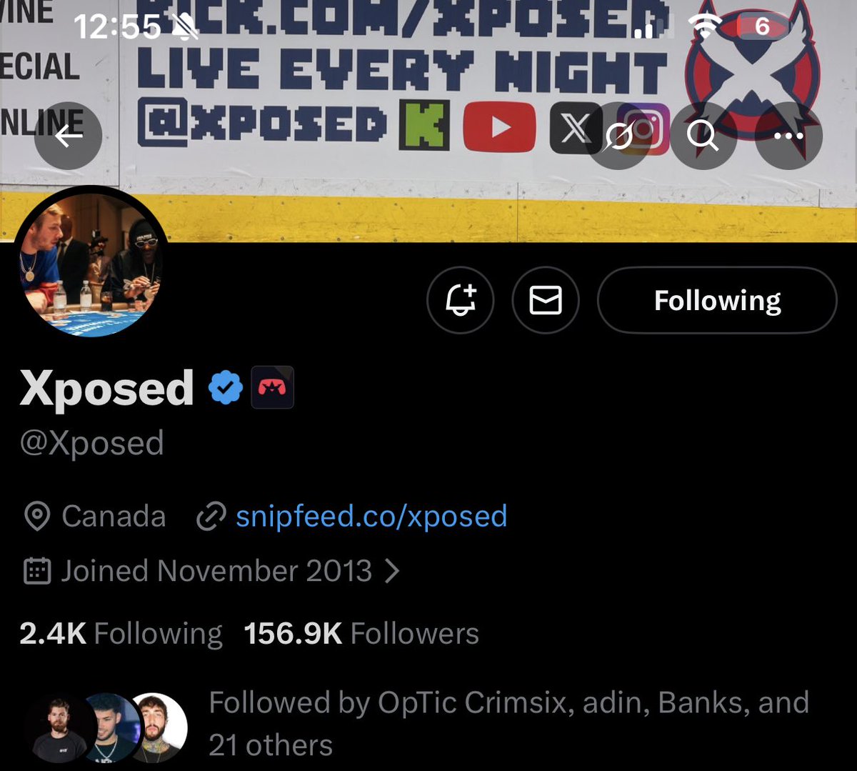 Rich021's tweet photo. @Xposed following on both forever! https://t.co/vndhdoQZ64