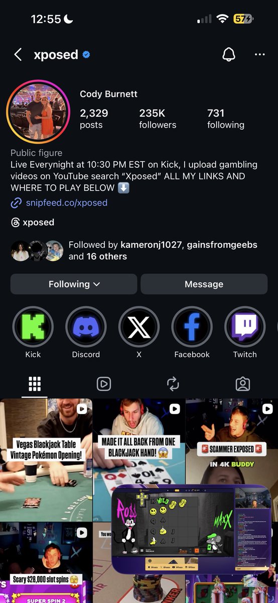 WallishJc's tweet photo. @Xposed 

Been watching for years love the content https://t.co/UQs91H5ayS