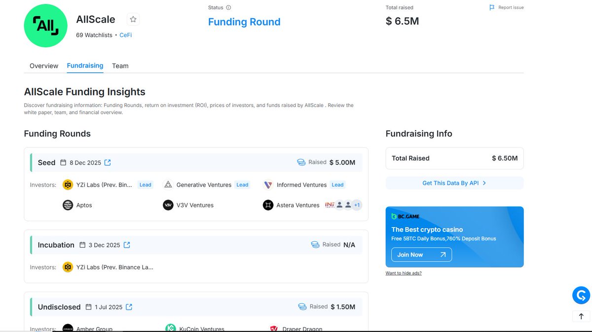 Quangcanbilion1's tweet photo. Neobank will be a big trend of 2026, join airdrop early @allscaleio project back ny @yzilabs, @Aptos ,... https://t.co/7pbwuj0O3L

@SoSoValueCrypto https://t.co/rwqA1gGzgT