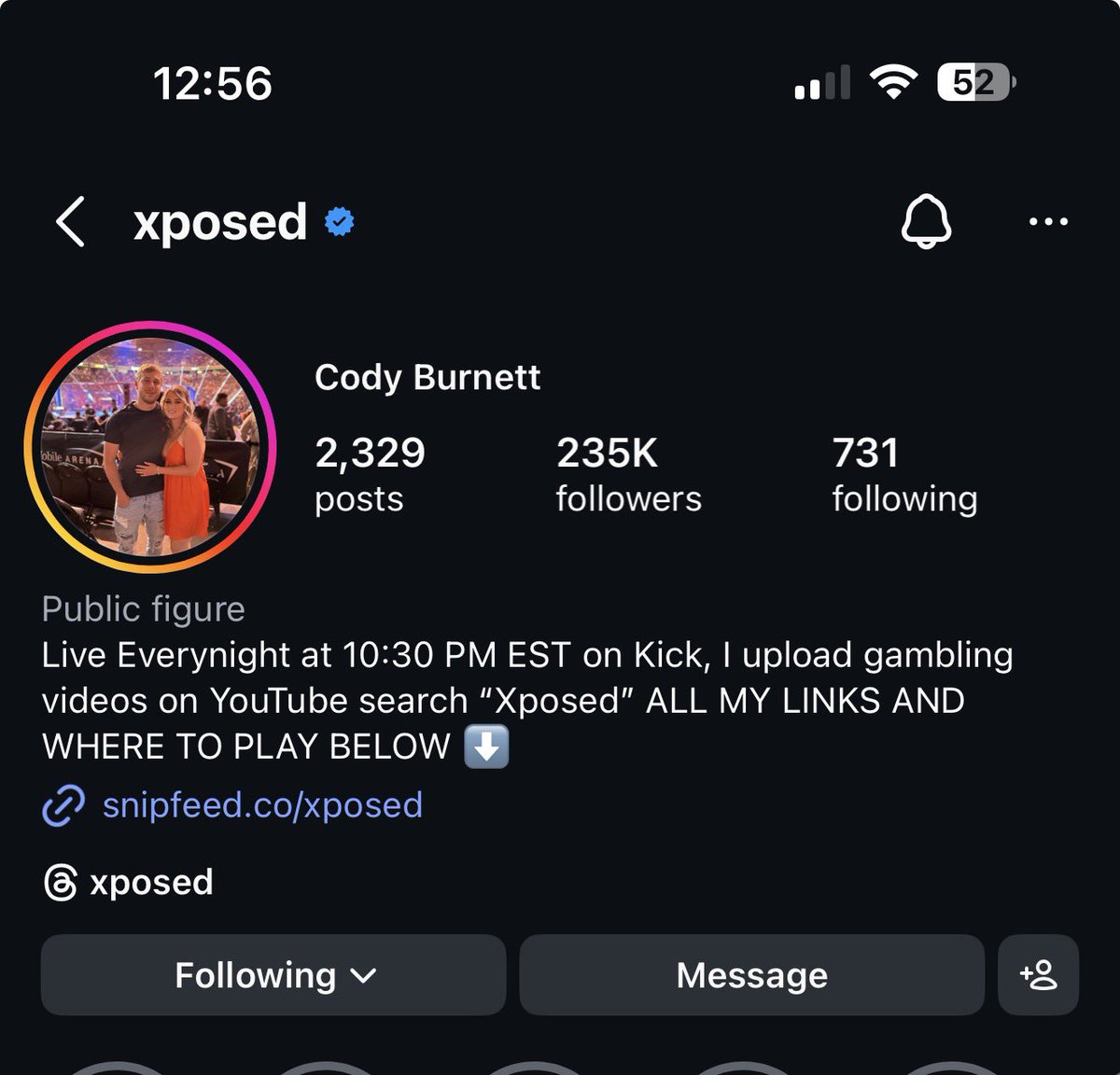 Alplox's tweet photo. @Xposed Leta gooooo Code! 
Roobet: Alplox
#roobet https://t.co/tgsLtemdIo