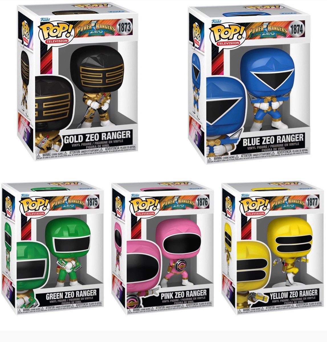 cfcmmpr's tweet photo. Upcoming Power Rangers Zeo Funko Pops. https://t.co/hECQmdS4mx