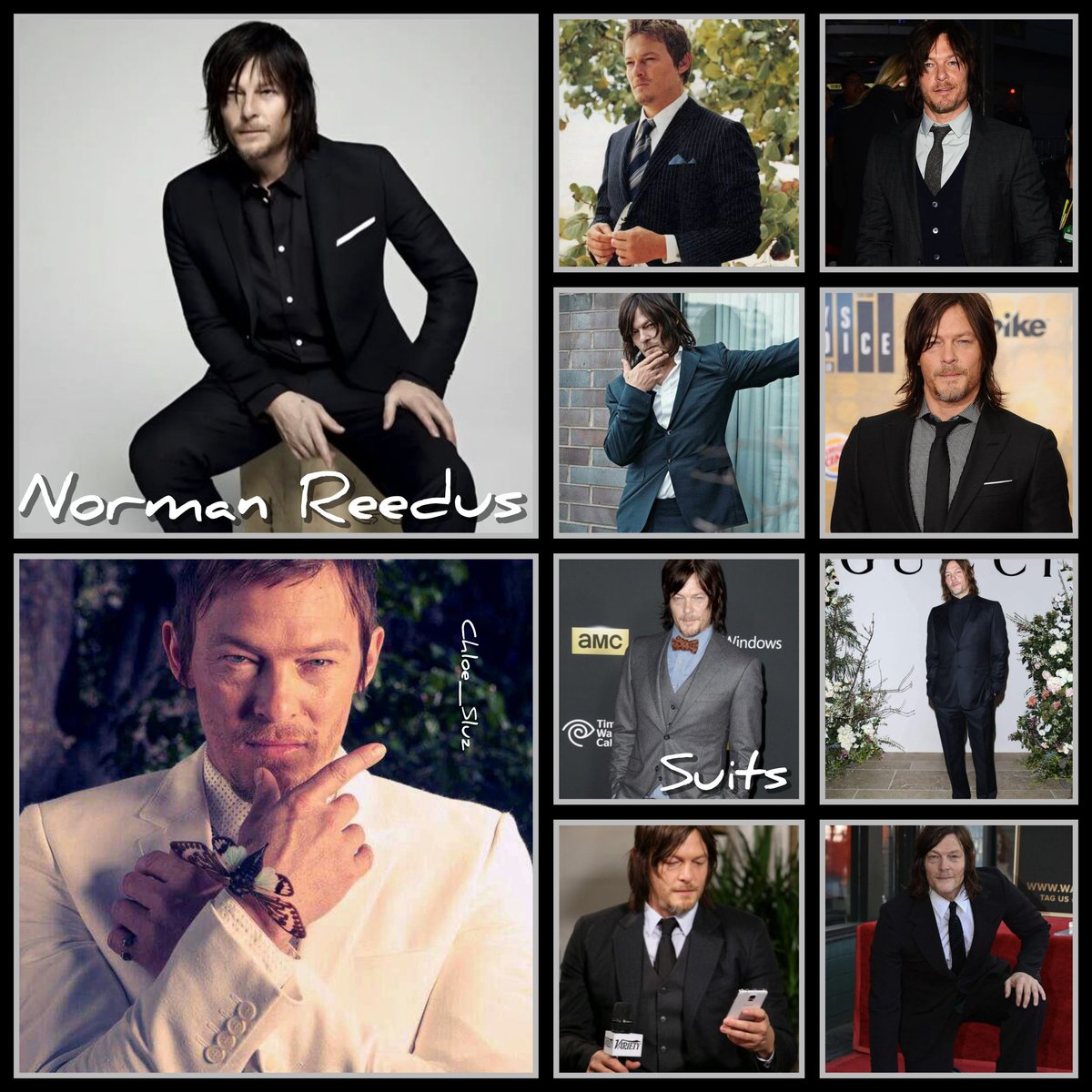 ChloeS45577's tweet photo. Good Morning everyone!! It's finally the weekend, Happy Saturday!! Today we are doing Norman Reedus wearing suits 😍🔥 I hope everyone has an amazing day and stays safe! @wwwbigbaldhead #NormanReedus https://t.co/bTXZlpdHj8