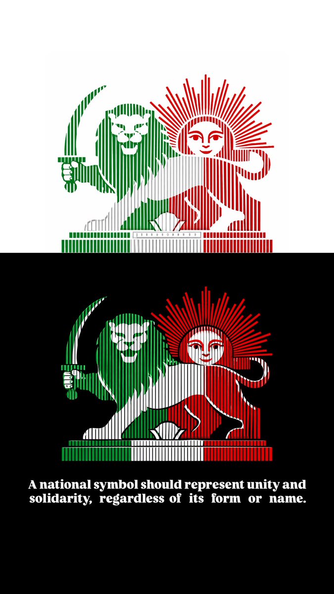 MahmoudCharrief's tweet photo. A national symbol should represent unity and solidarity, regardless of its form or name. @PahlaviReza 

#Iran #OneIran #NationalUnity #LionAndSun #PersianHeritage #IranianIdentity #FreeIran https://t.co/j1W8BbvGyU